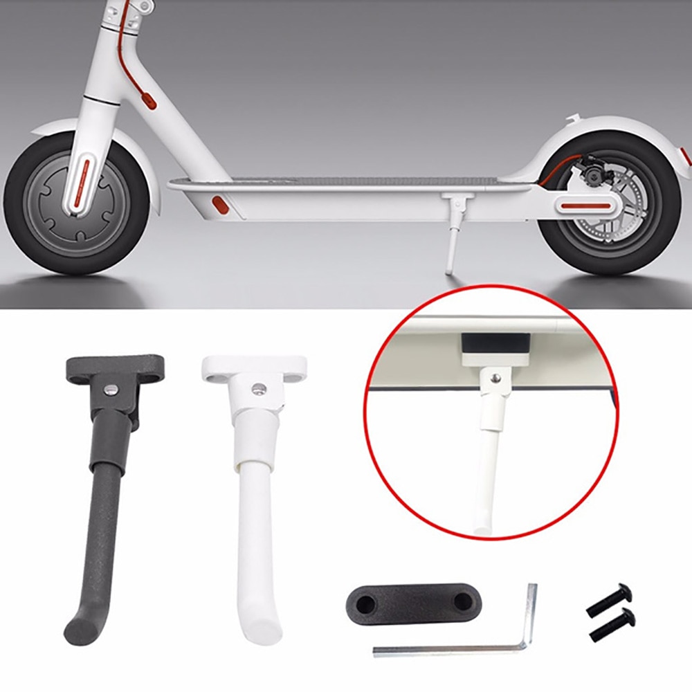 1Pc Folding Electric Scooter Foot Support Holder for Xiaomi M365 Scooters Tripod Side Support Spare Parts Skateboard Accessories
