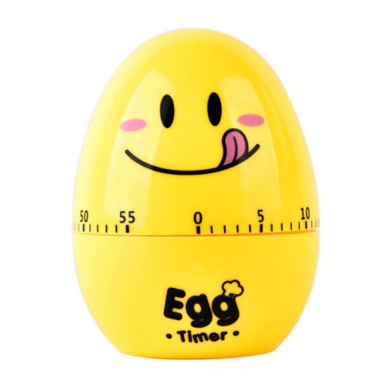 Kitchen Egg Timer Max 60 Minutes Without Battery Cartoon Cute Cooking Clock Alarm Mechanical Home Decor: Y