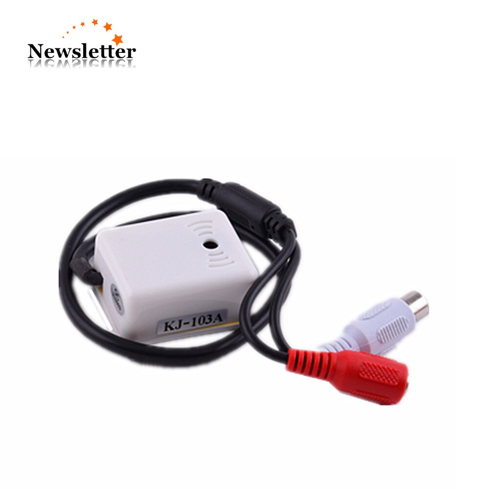 Voice Pickup Microphone for Security Cameras