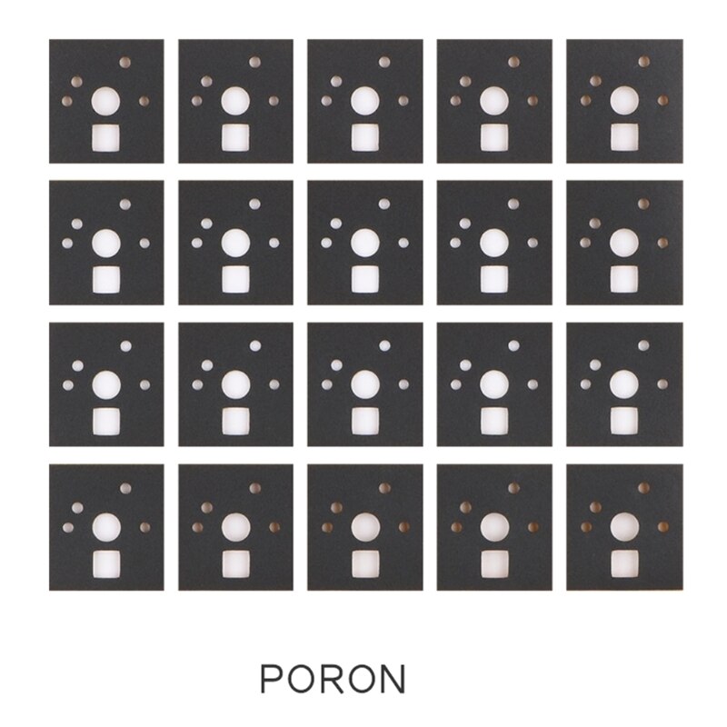 Mechanische Tastatur Welle Underpad Heißer Stecker Schalter Dichtung Film PORON EVA PE Material Einstellen Das Große Tasten 120 teile/paket