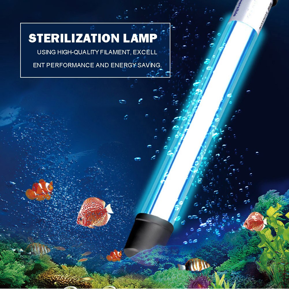 Aquarium UV Sterilisator Lichter Aquarium Bakterizide Lampe Desinfektion Filter UV Krankenhaus Home Indoor Tötet keime