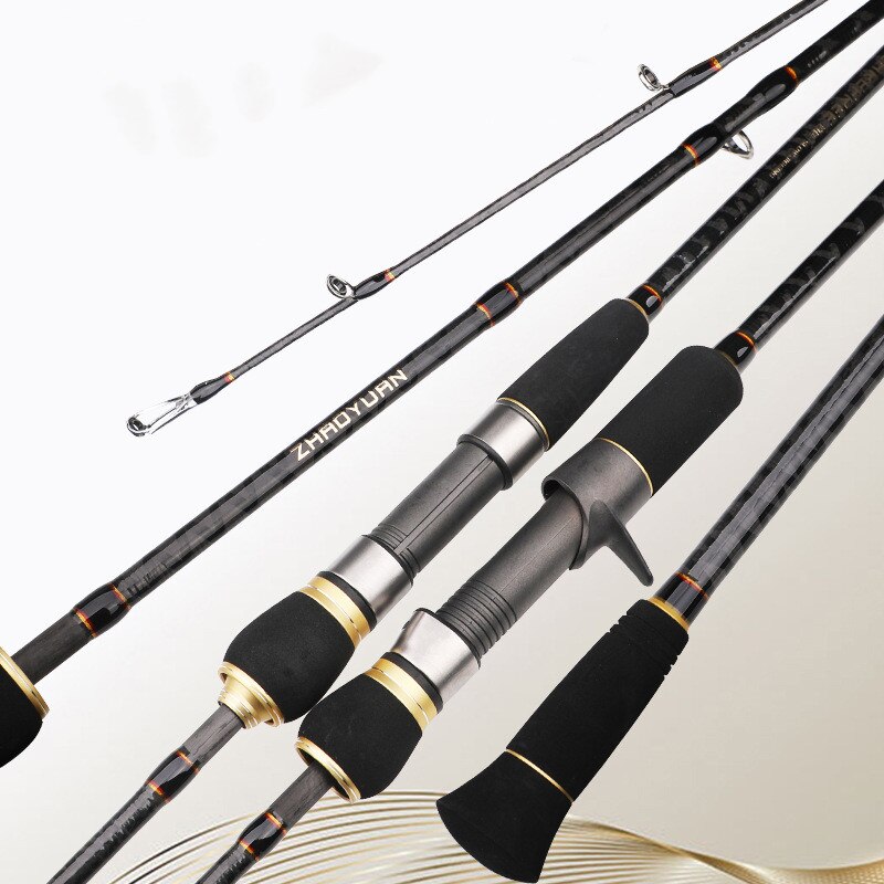 Mavllos-caña de pescar de Jigging lento, 1,8 M, 1,95 M, peso del señuelo, 100-350g, potencia M, caña de pescar giratoria para lubina y Lucio