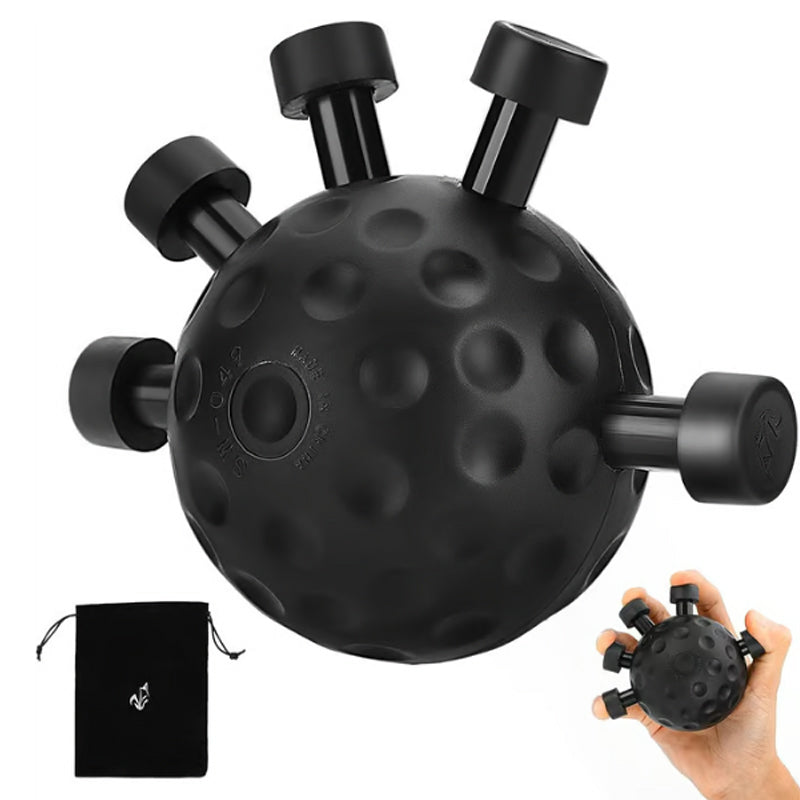 Fortalecedor de mano para dedo de gimnasio, agarre de resistencia ajustable, bolas de mano, ejercitador de pinza para entrenamiento de escalada de fuerza del antebrazo