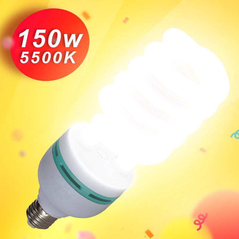 4 st 150 135 45 watt 5500k högljusfotografering dagsljus lysrör  e27 bas för softbox fotografiskt foto
