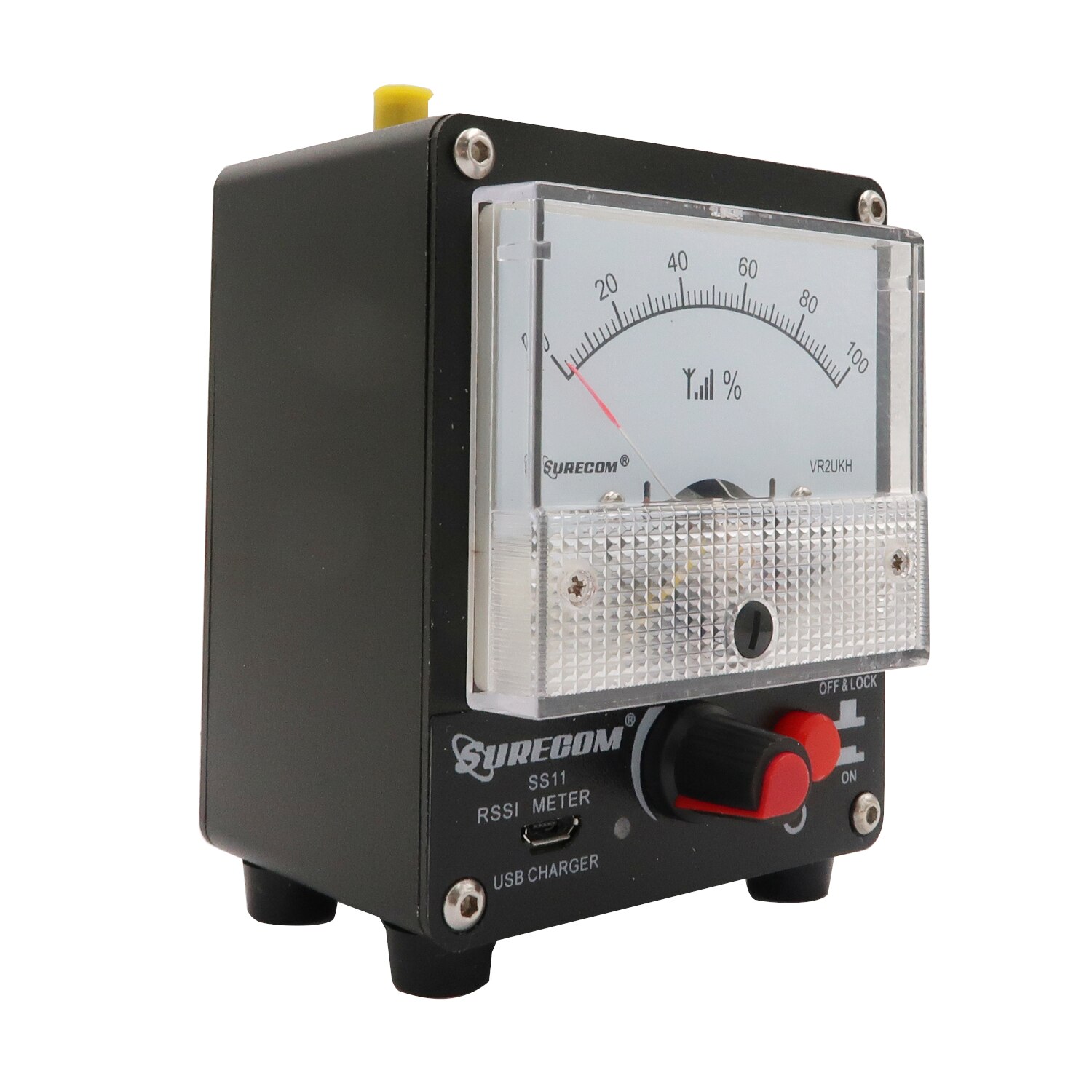 Sensitivity Surecom SS11 RF Signal Strength Test Meter with Built-in Rechargeable Battery Built-in automatic damping function