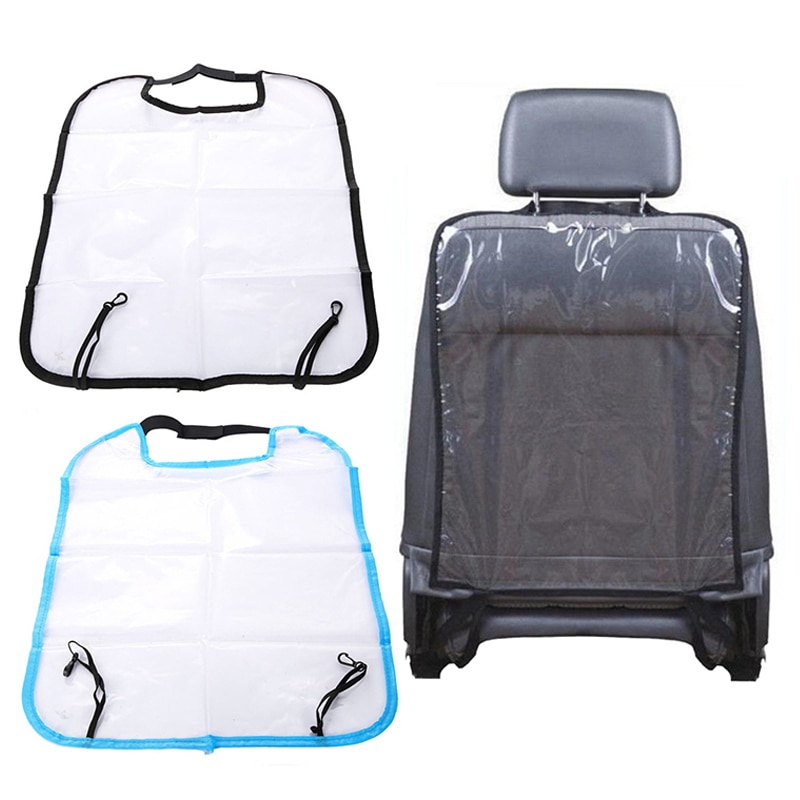 Kids Auto Auto Seat Protector Back Cover Transparant Voor Kinderen Kick Mat Modder Cleaner Waterdichte Baby Rugleuning