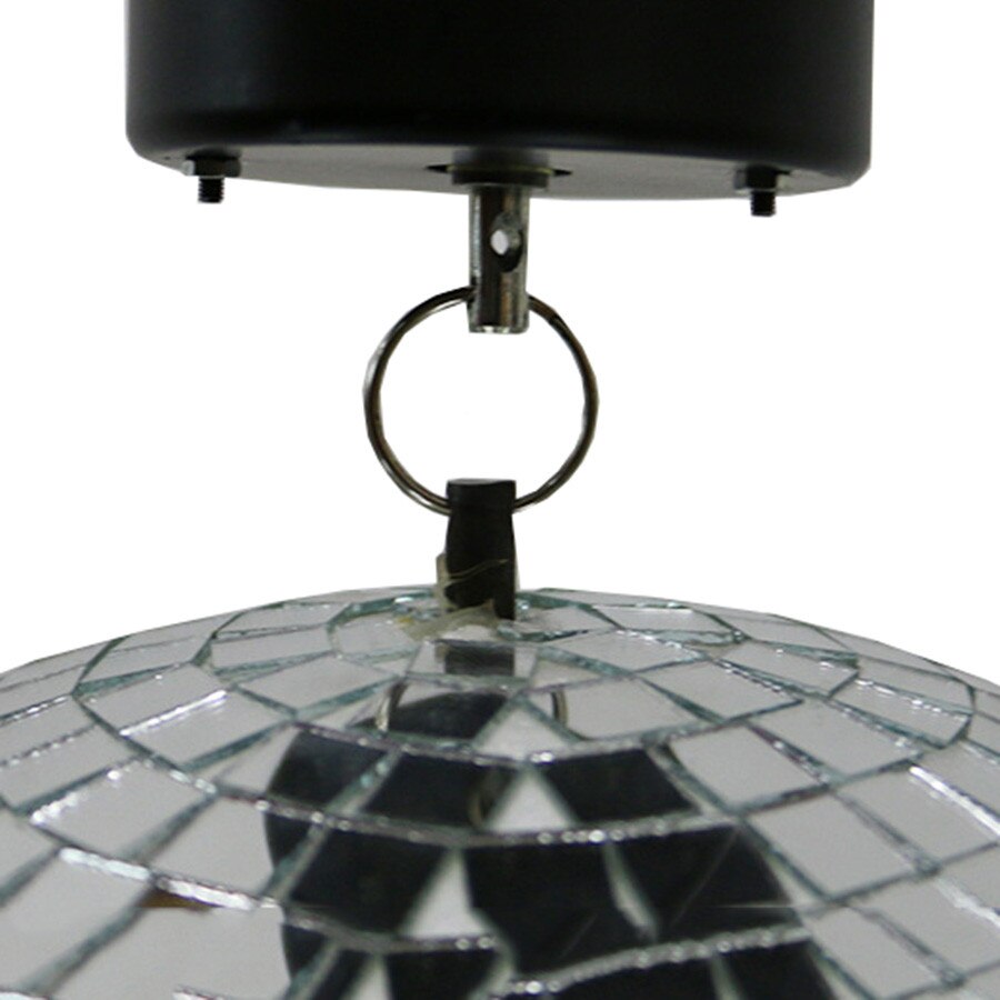 Beiaidi 1.5 rpm glass roterende speil diskotek ball motor hengende dj speil refleksjon ball belysning til juleåret dekor