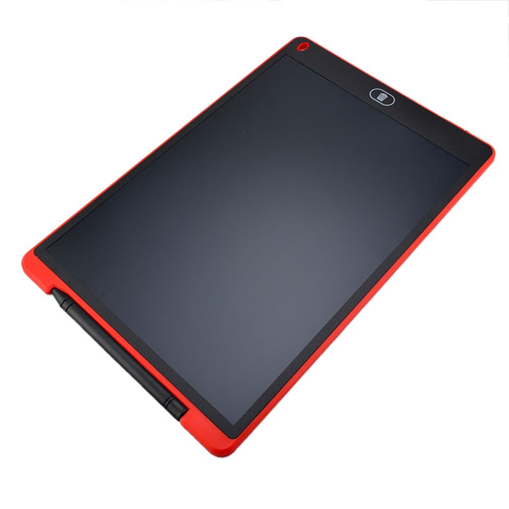 Children'S Drawing Board Toys Lcd Handwriting Board Birthday Smart Blackboard Handwriting Board: 12inch red