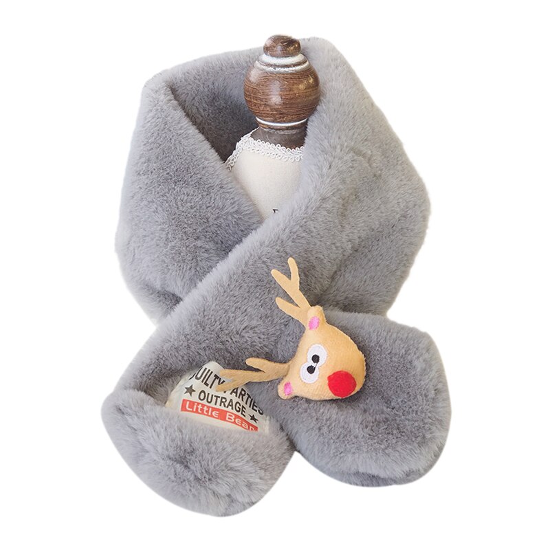 Bufanda con de dibujos animados para bebés y niñas: I