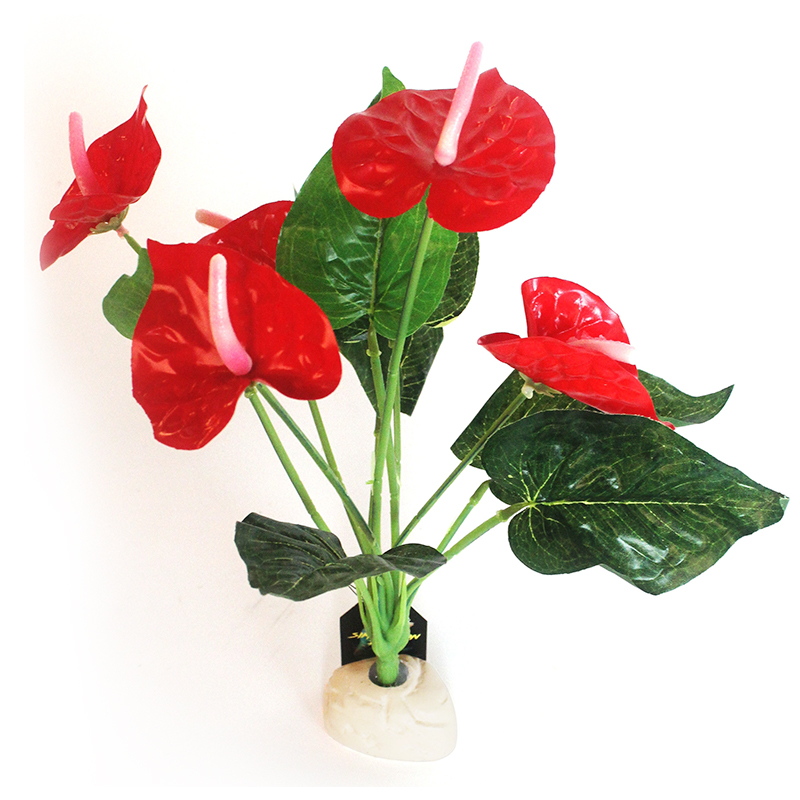 Reptile box rainforest box landscape decoration simulation plant aquarium plant