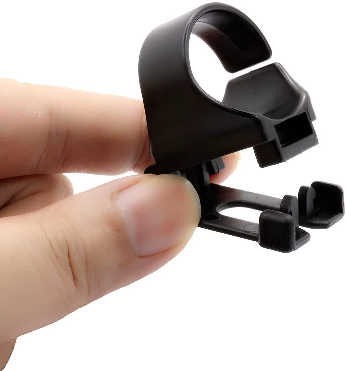 Snorkel keeper accessories holder Quick-release oval clip plastic