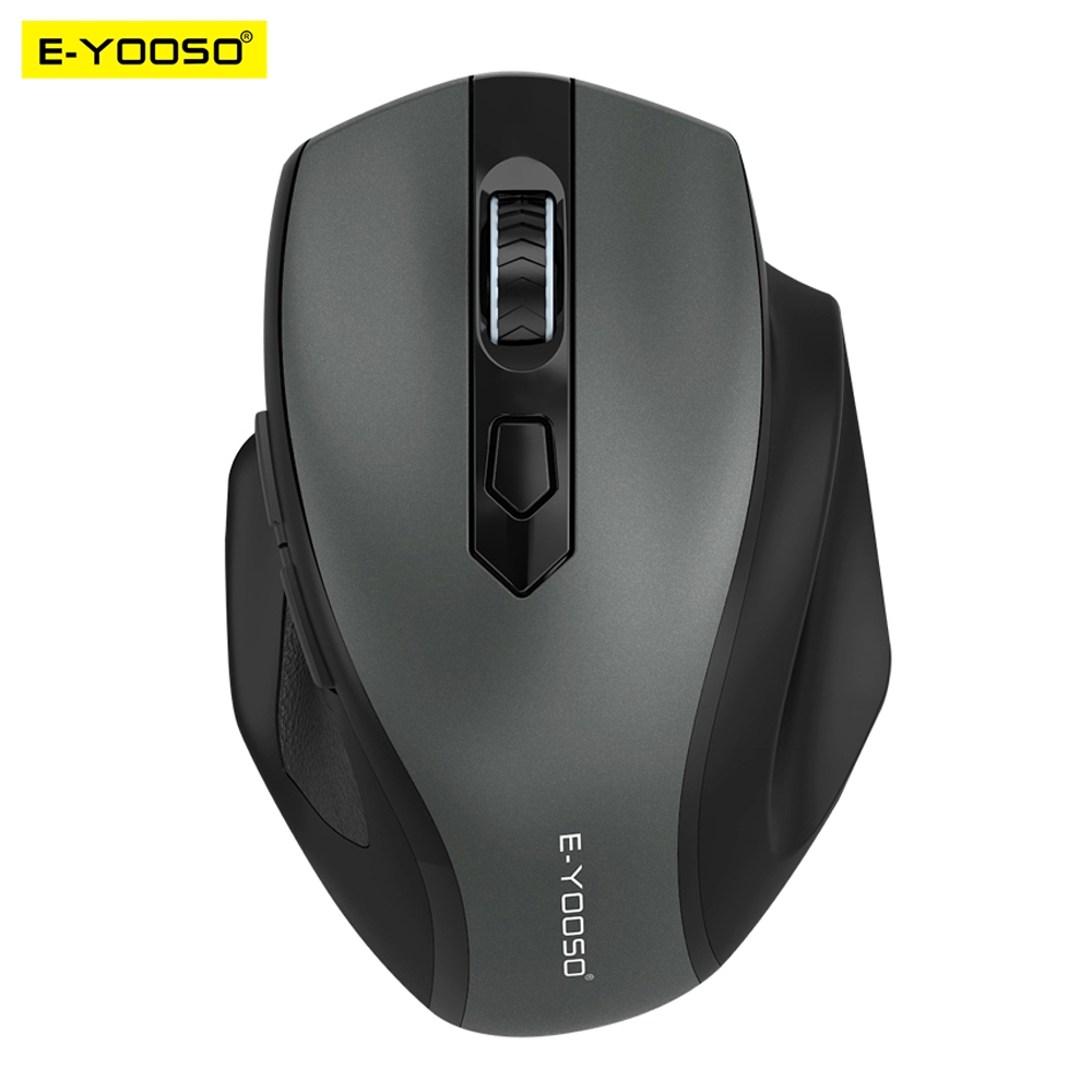 E-YOOSO E-1141 USB 2.4G bezprzewodowa mysz biurowa do gier 4000 DPI optyczne myszy do gier ergonomiczne do laptopa komputer stancjonarny