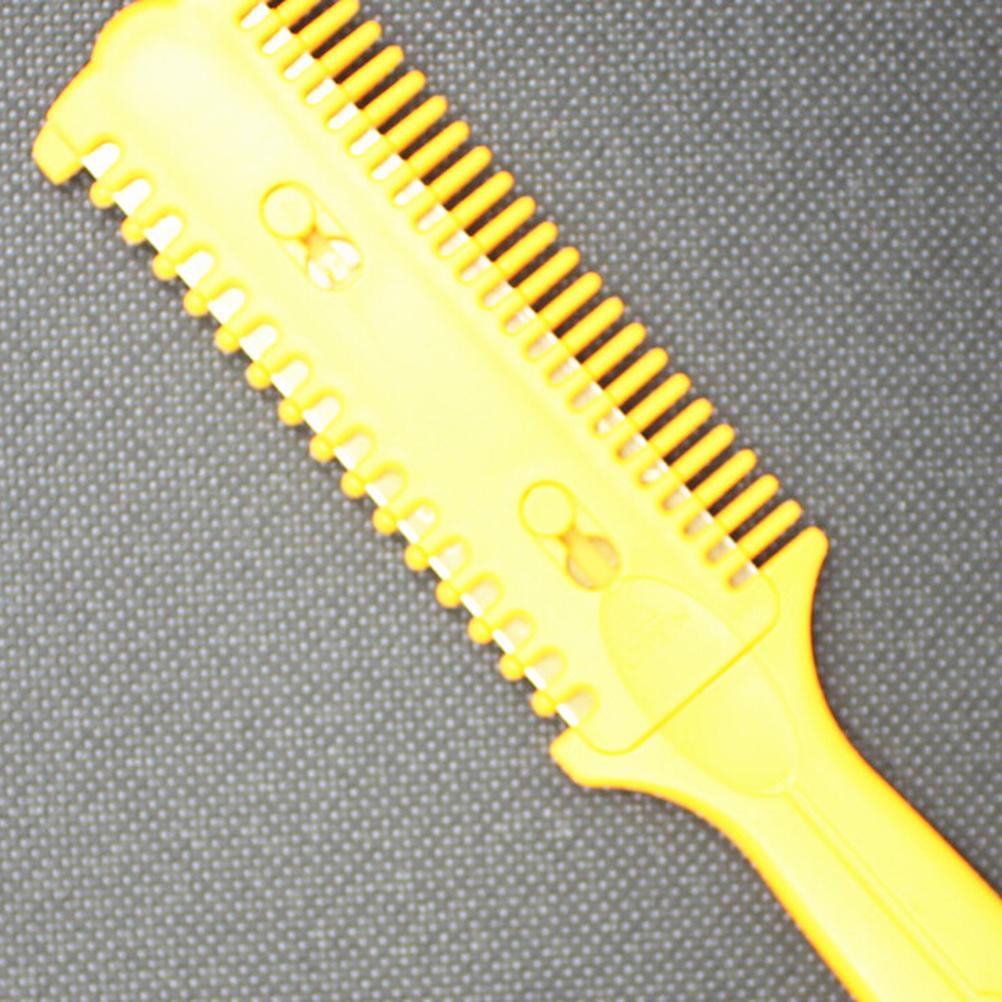 Ciseaux à cheveux professionnels ciseaux de coiffeur rasoir lame magique peigne ciseaux de coiffure produits de couleur aléatoire 1PC