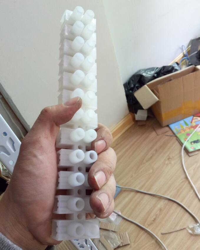 X3-10012 100A 12P brass terminal block