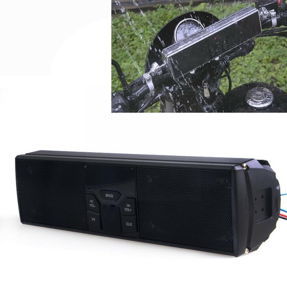 Led Display Motorfiets Bluetooth Audio Systeem App Controle Accessoires Moto Luid Waterdichte Radio MP3/Tf/Usb Fm Anti-Diefstal D2E6