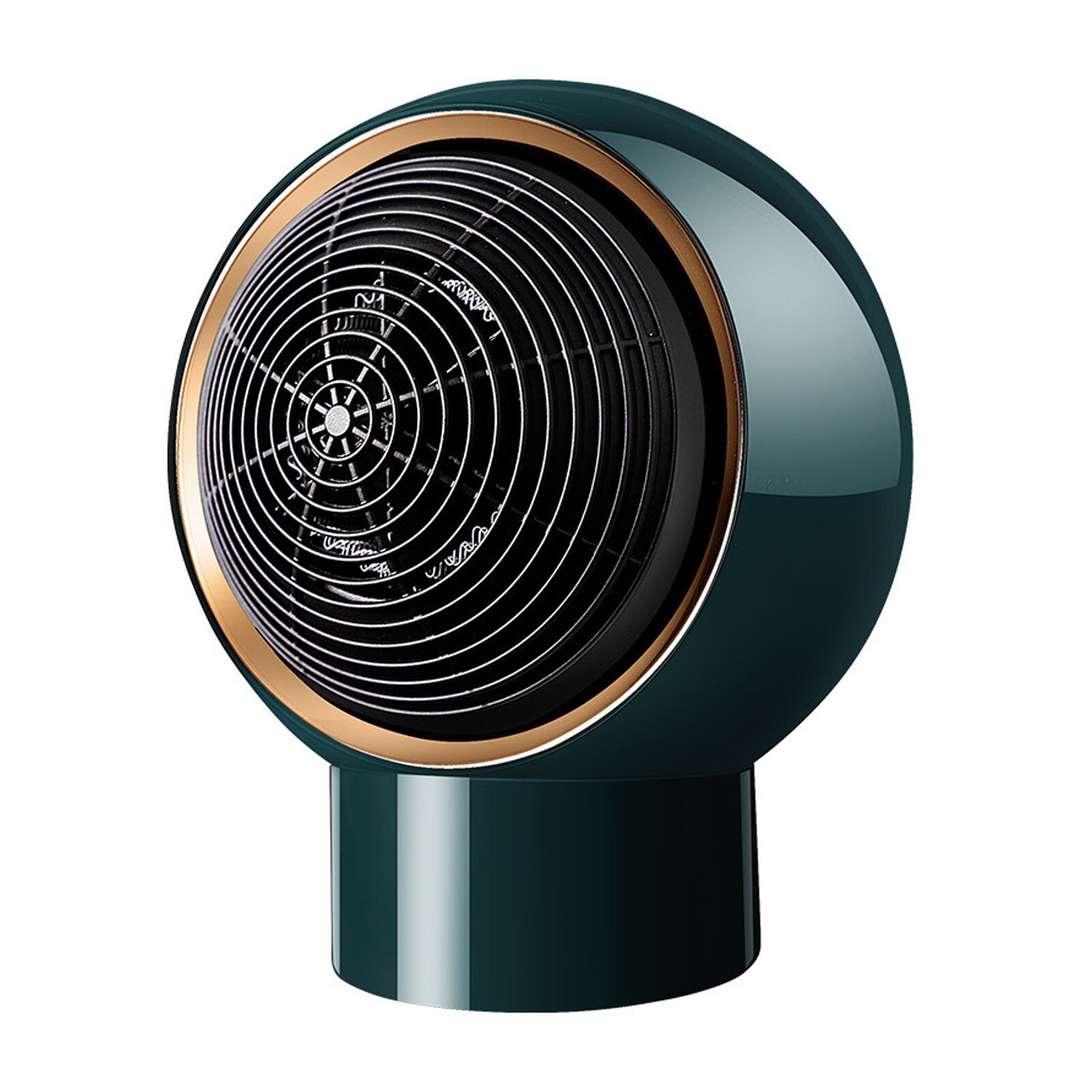 Heater home office portable mini desktop heater mini desktop heater instant heating multiple protection7.09X5.12X3.34inch: GN