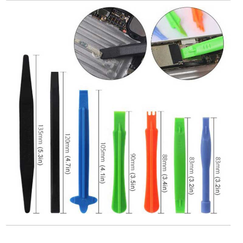 20Pcs Phone Repair Tool Kit Metal Pry Bar Mobile Phone Disassemble Tools Kit for iPhone Samsung PC DIY Hand Tools Set