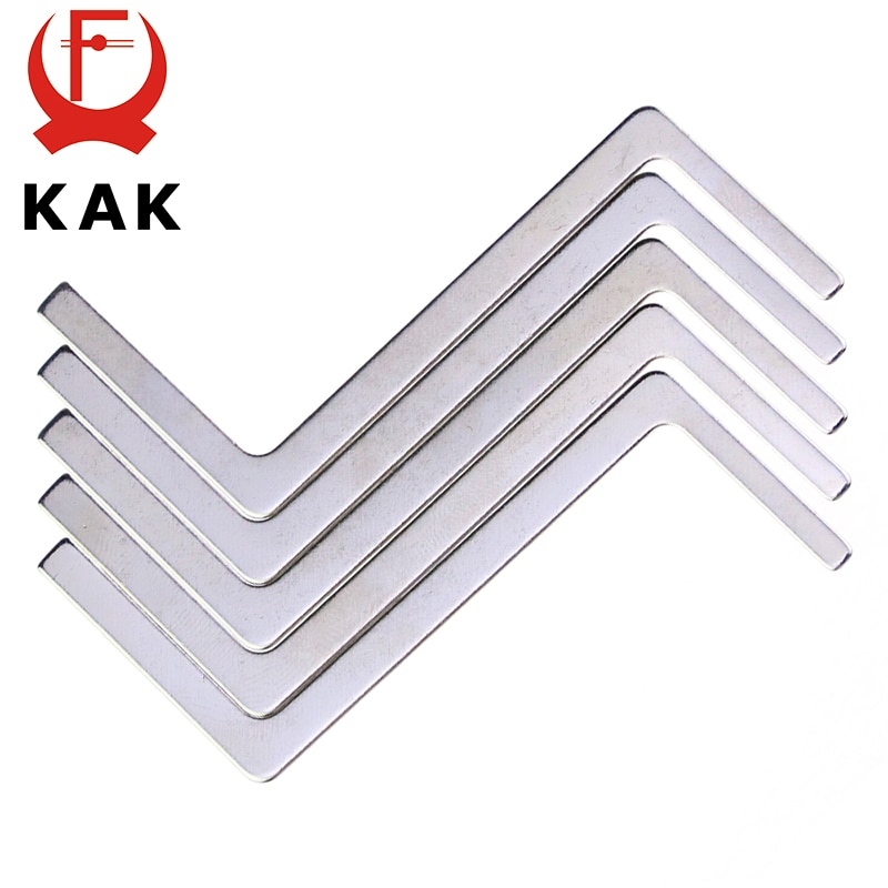 KAK 5PCS Locksmith Tools Stainless Steel Double Row Tension Wrench Tool Removal Hooks Lock Extractor Set Furniture Hardware