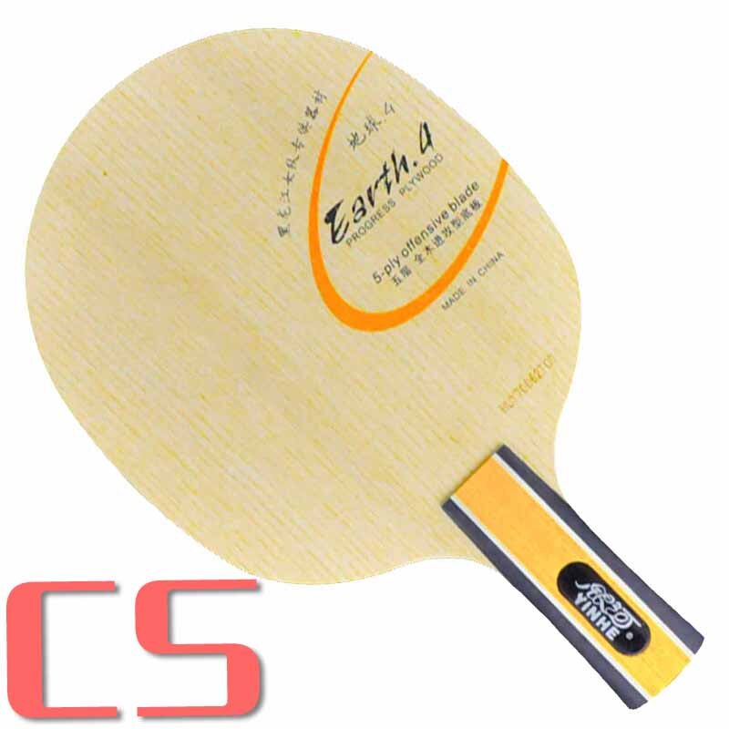 Galaxy / Milky Way / Yinhe Earth.4 (E4) Progress Playwood OFF Table Tennis Blade for PingPong Racket: CS  short handle