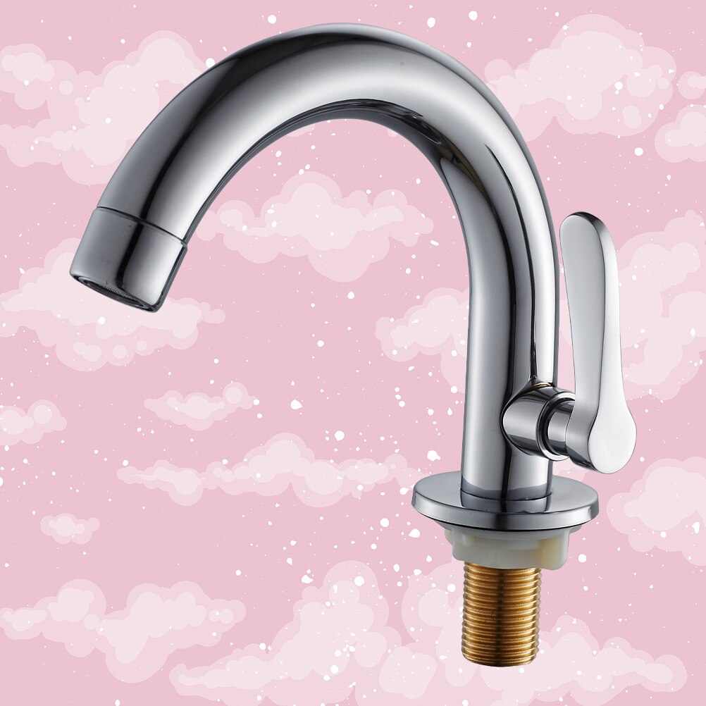 Stainless Steel Single Cold Basin Water Metal Kitchen: Default Title