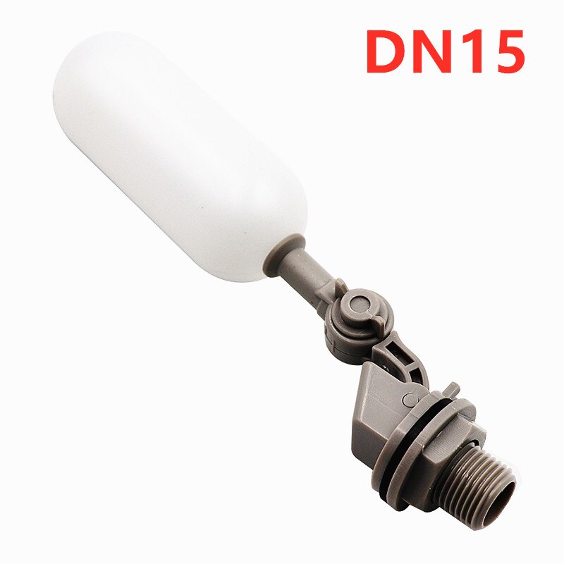 1PC Plastic Water Float Ball Valve DN15 Shut Off 1/2 3/4 Inch Automatic Feed Fill Fish Tank Aquarium Water Humidifier Valve