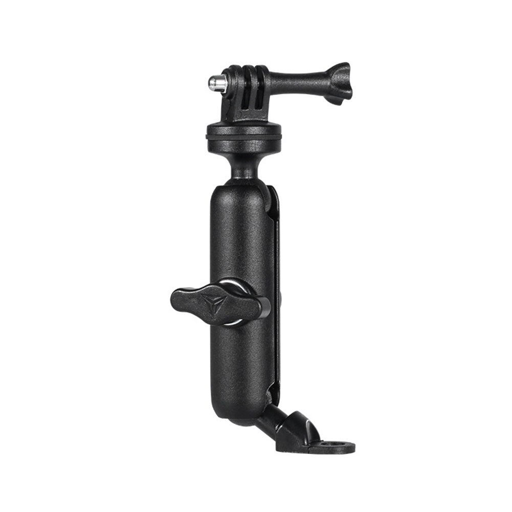Aluminum Motorcycle Rearview Mirror Mount Holder Motorcycle Fixed Holder Mount For Gopro Hero 9/8/7/6/5 Black,YI,SJCAM,DJI