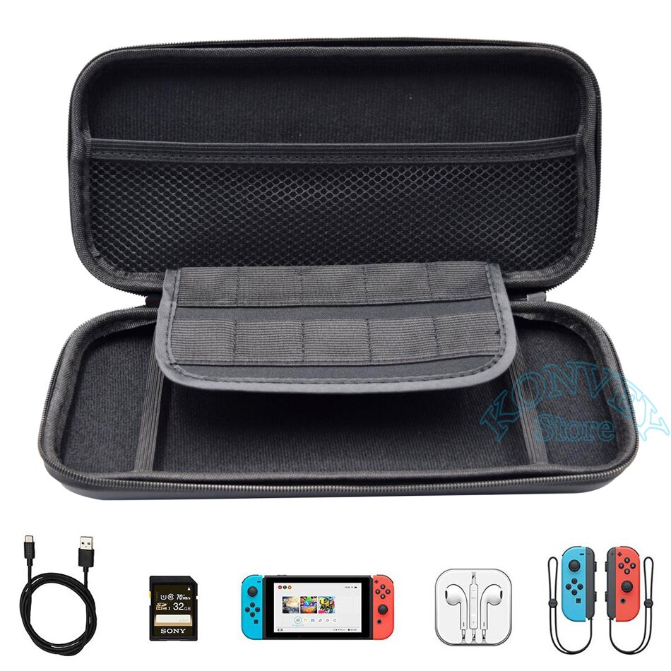 Nintend Switch Case Storage Carrying Bag Nintendoswitch Portable Waterproof EVA Hard Shell Cover for Nintendo Switch Console