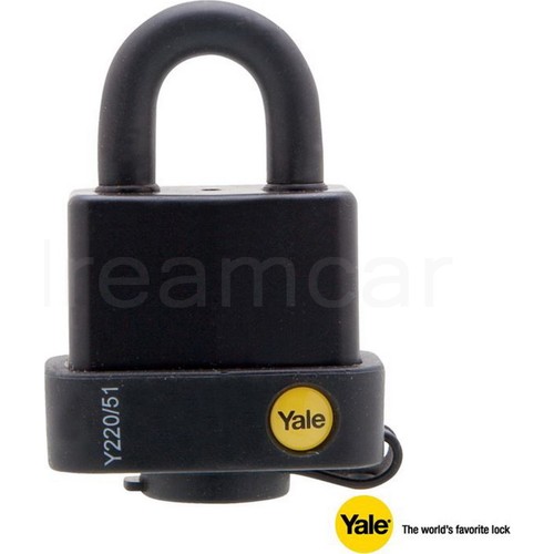 Yale 71mm Pvc Veneer Marine Padlock