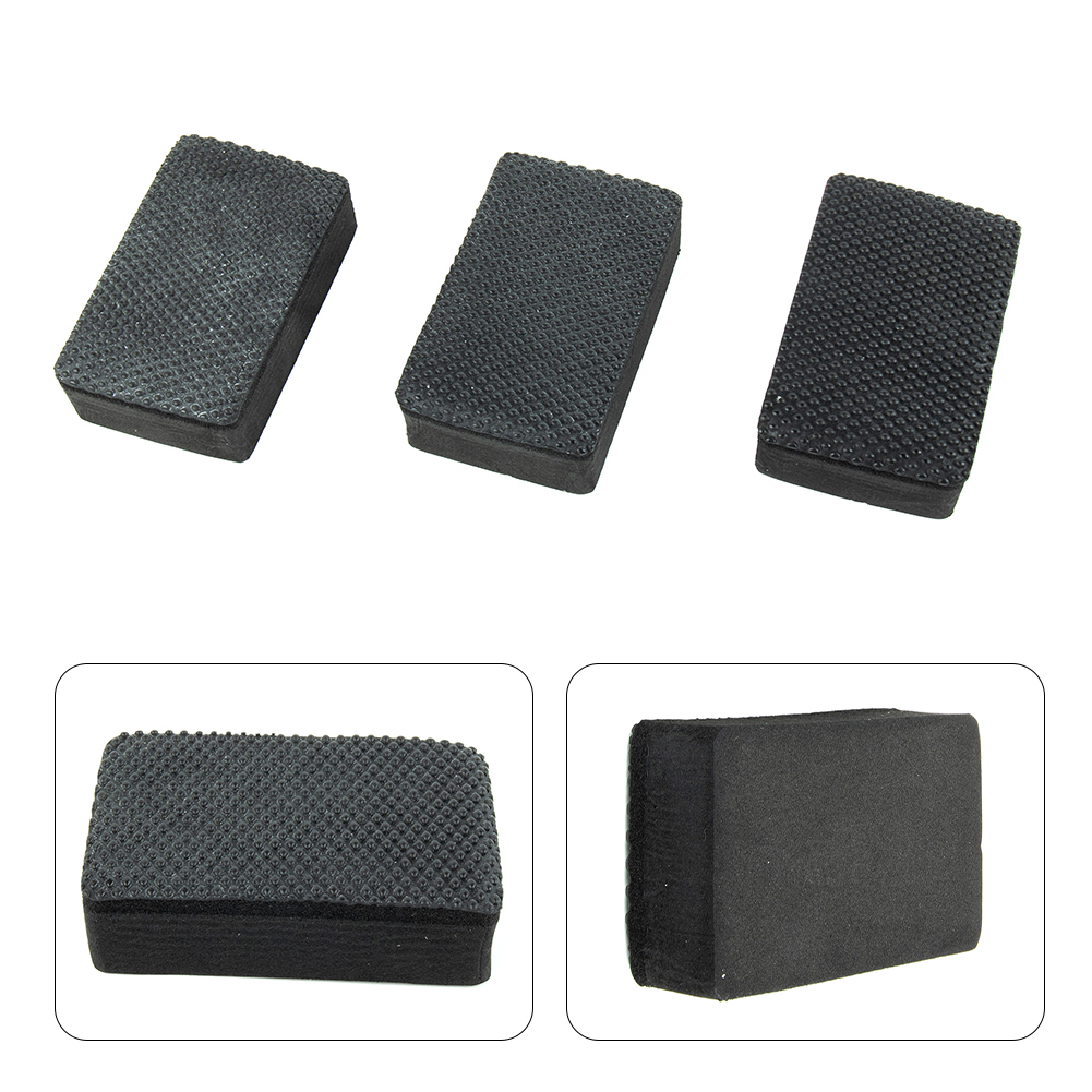 Auto Reinigung Wachs Politur Pad Wasch schlamm Auto Tonne Bar Pad Schwamm Block Reinigung Radiergummi Werkzeuge schwarz Auto Schwamm Auto pflege
