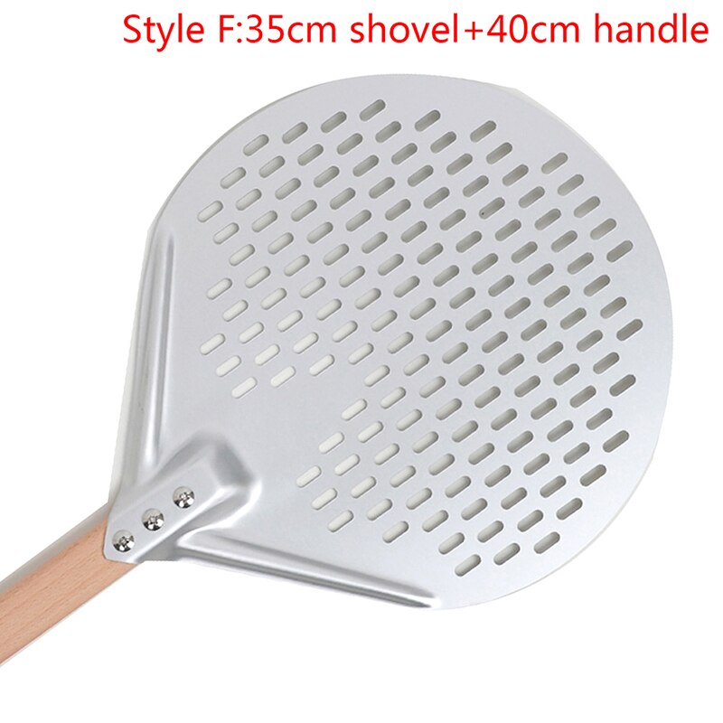 12/14 Inch Portable Oven Spatula Home Baking Pastry Tool Wooden Handle Pizza Spatula Pizza Shovel With Long Handle