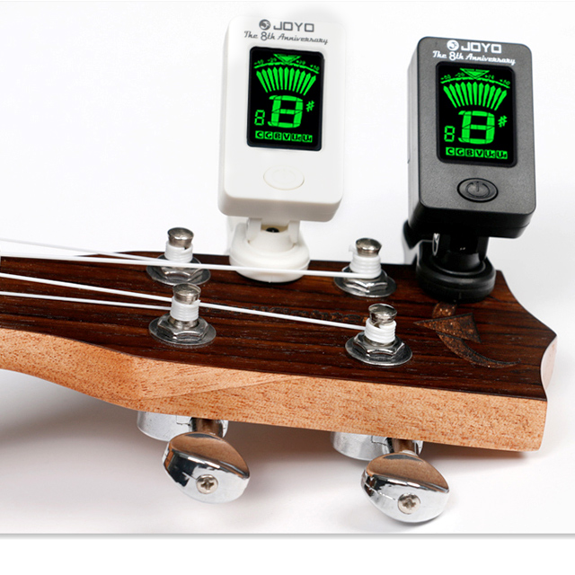 Gitaar Tuner Clip-On Digitale Elektronische Tuner Akoestische Met Lcd-scherm Tuner Voor Gitaar, Bas, Viool, ukulele