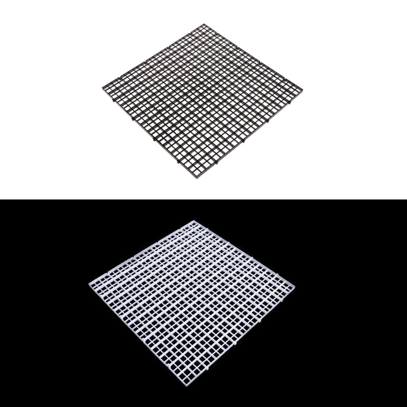 Divisor acuario, placa plástico, filtro, bandeja inferior, tablero aislamiento, partición peces para separador
