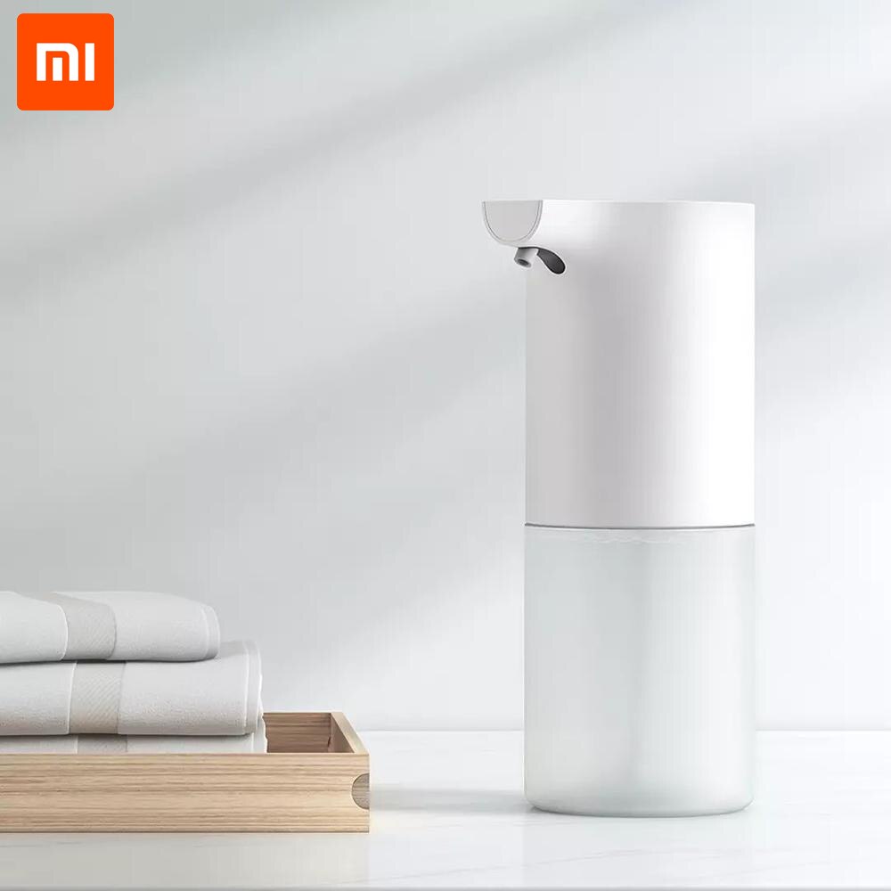 På lager original xiaomi mijia automatisk induktion skummende håndvask automatisk sæbe 0.25s infrarød sensor til smarte hjem