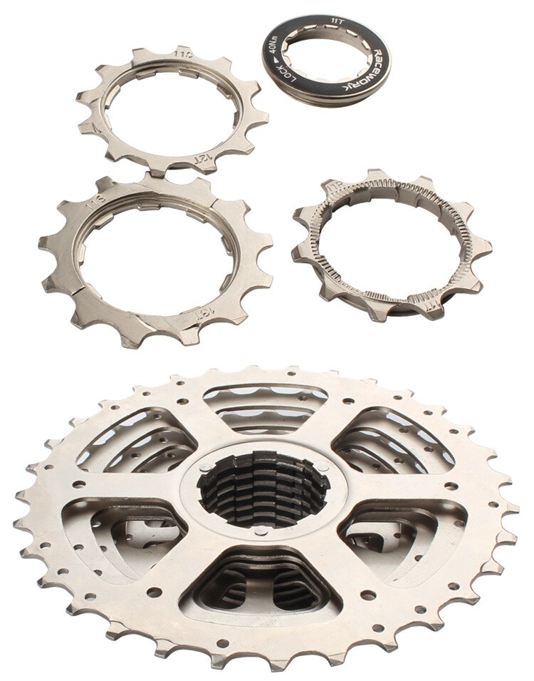 Road Bike Cassettes 11 Speed 11-28T Gold Cassette BMX Cycling Bicycle FreeWheel Aluminum and Steel Flywheel 11-32T