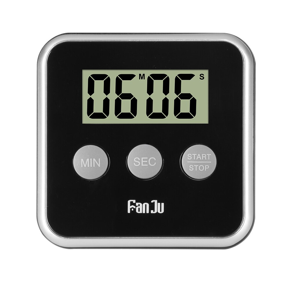 FanJu FJ231 Digital Timer Kitchen Countdown netic Large Display Loud Alarm Easy to Use Mini Back Stand Cooking Timer