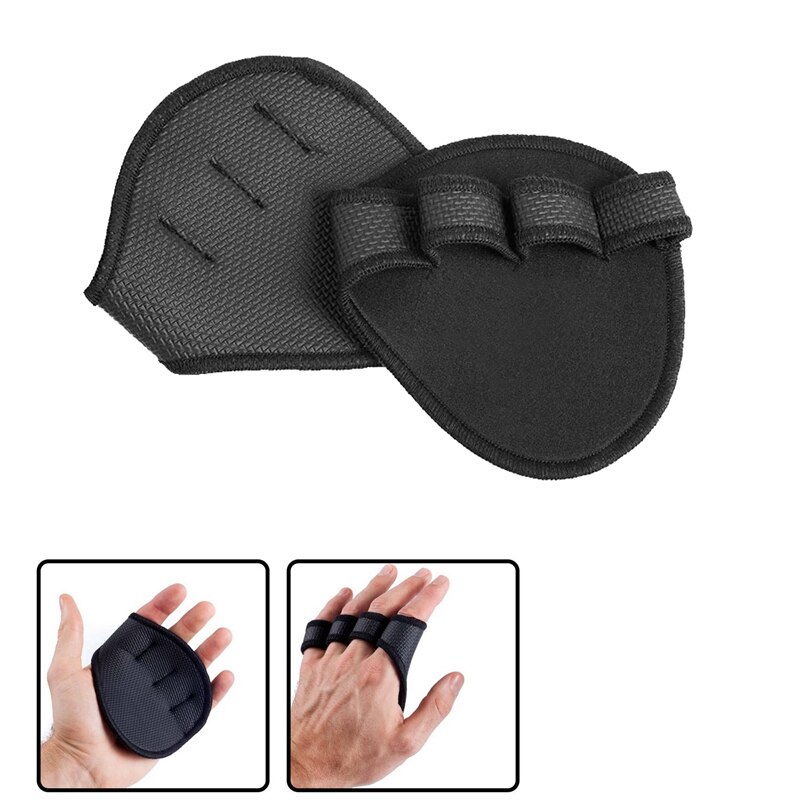 Gants antidérapants unisexe pour haltères, protection des mains, paume de levage, entraînement, gymnastique, Fitness