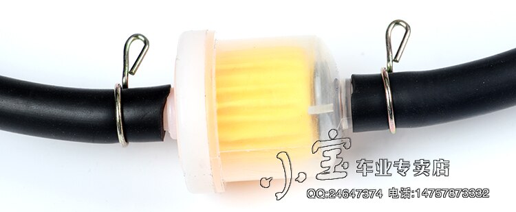 Filtro de combustible de manguera de Gas para 47cc, 49cc, chino, Mini Moto Quad ATV de 4 ruedas, Dirt Pocket Bike, Minimoto,