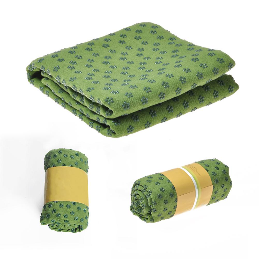 Non Slip Yoga Mat Cover Towel Blanket Gym Sport Fitness Exercise Pad Cushion