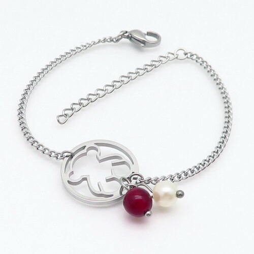 European and American foreign trade bear series hollow bracelet bracelet stainless steel titanium steel rose gold jewelry: 1