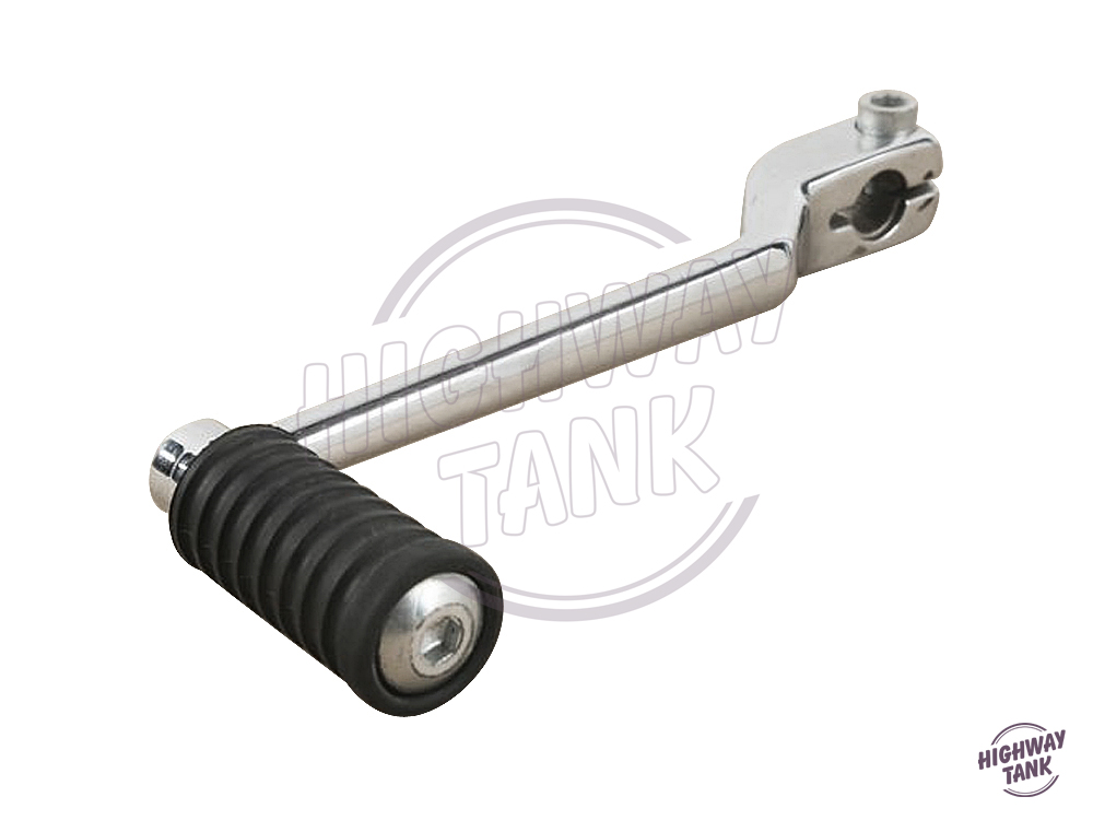 Cromo punta del pie izquierdo de la motocicleta palanca de cambio Moto palanca Peg talón Pedal para Harley gira 1998-triciclos FL Softails 1986-