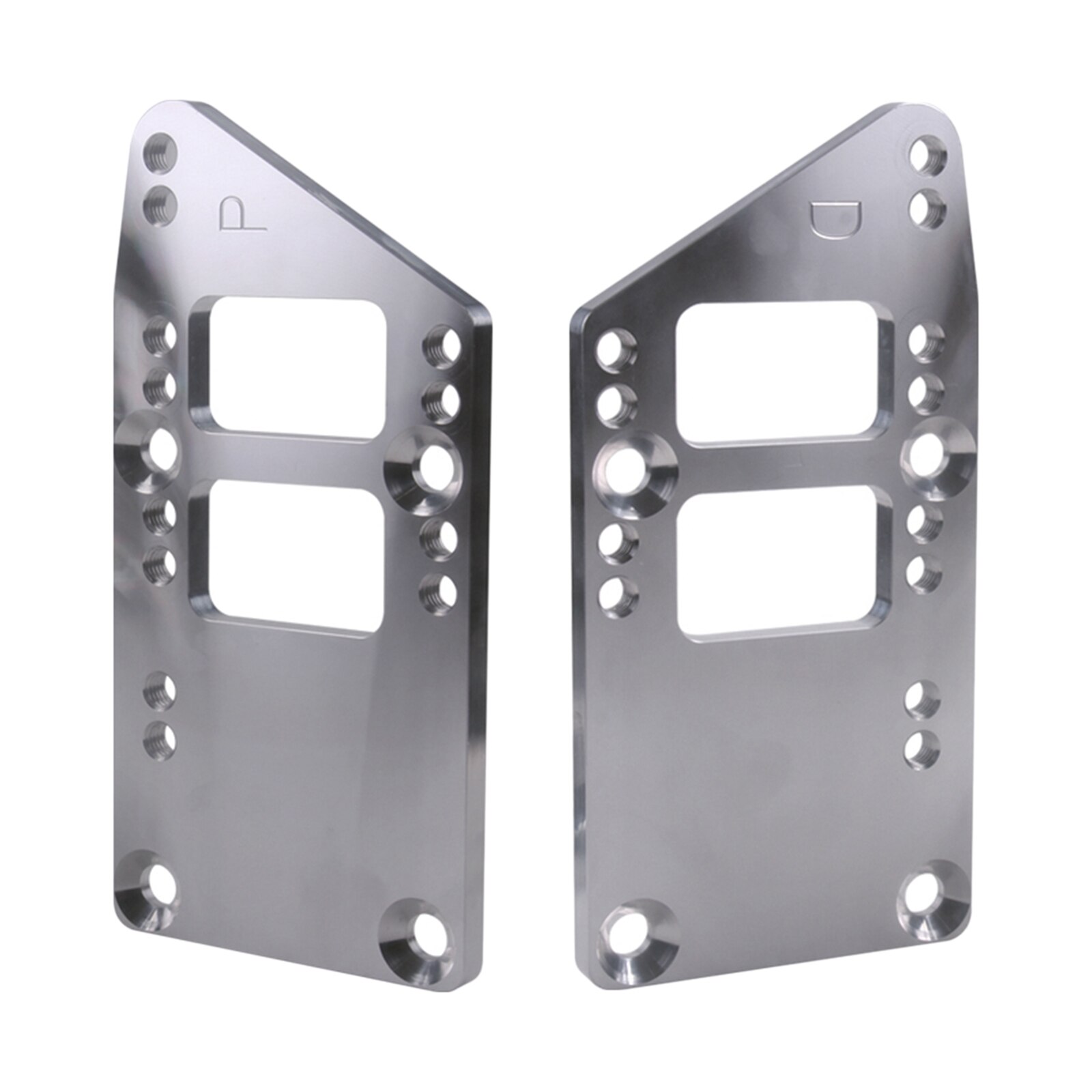 LS Engine Mounts Billet Aluminum LS Adapter Plates Kit LS Conversion for Chevrolet Chevelle Camaro