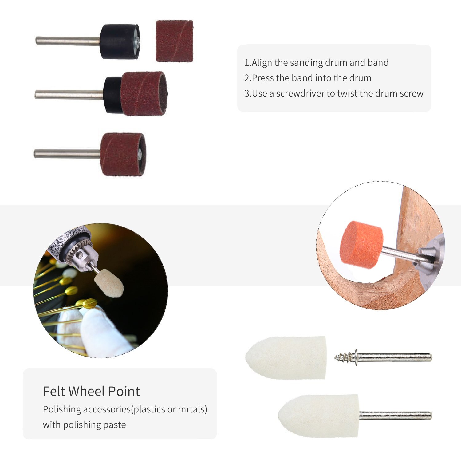 220V 240W Rotary Tool Kit Variable Speed Multifunction Electric Rotary Drill Sander Polishing Tool