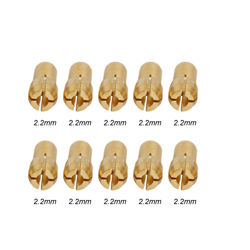 0,5mm-3,2mm Mikro Mini Bohrfutter Adapter für Dremel Dreh Werkzeug Zubehör Mikro Collet Maschine Polieren Graveur elektrische: 2.2mm Collet Futter