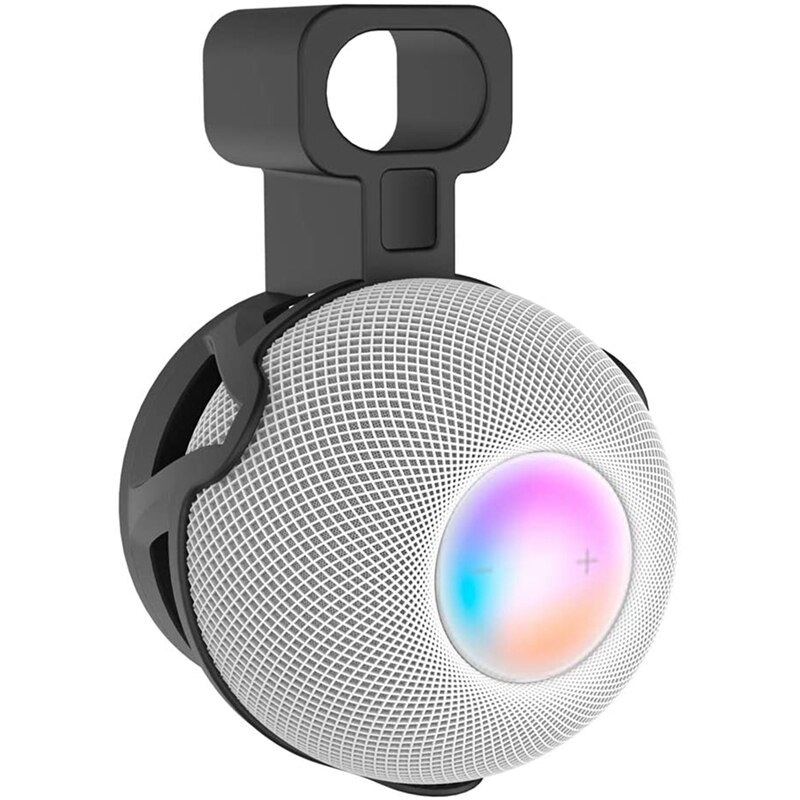 Voor Apple Homepod Mini Speaker Beugel Premium Wall Mount Holder Speaker Stand Accessoires Ruimtebesparende Oplossing Voor Smart Home: Black