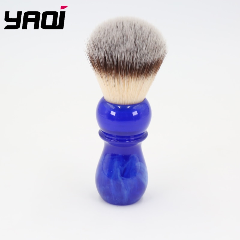 Yaqi Defect 26mm Men's Shaving Brush with Resin Handle Synthetic Hair Good Tuxedo Knot