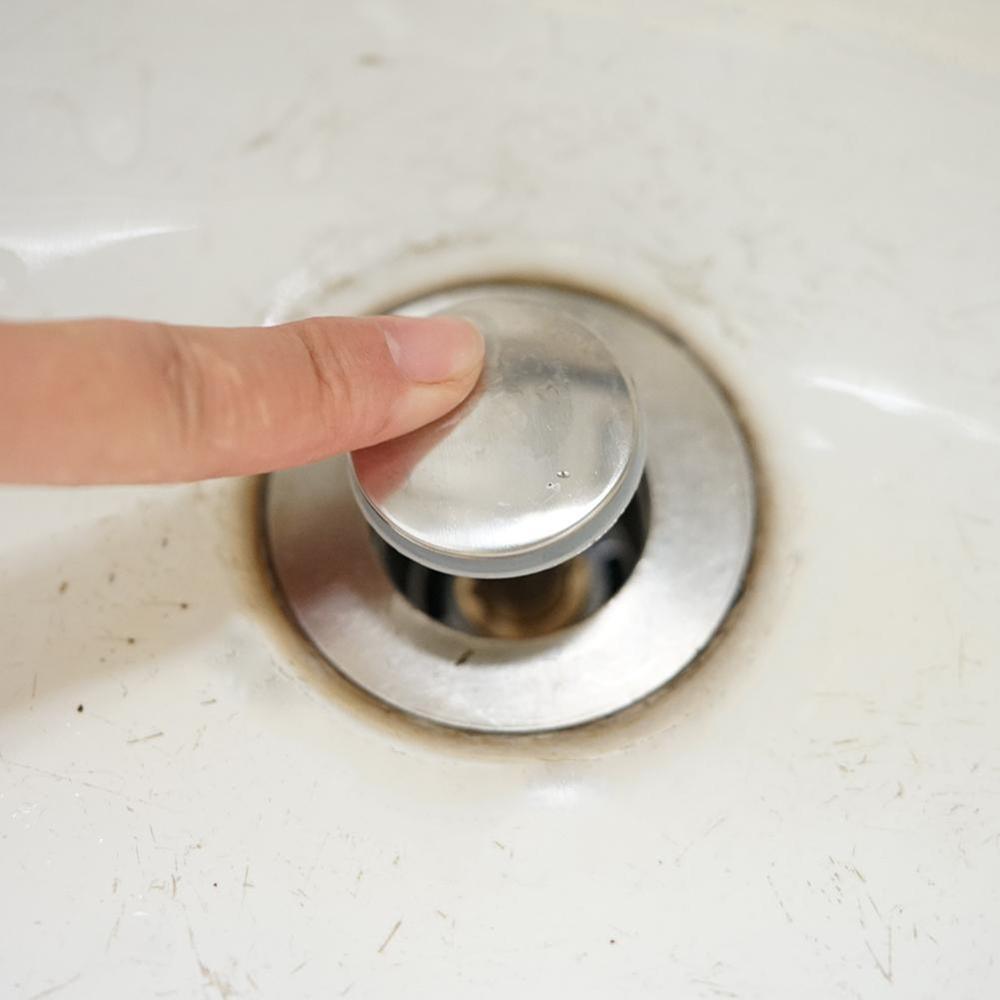 Luxe Sink Up Drain Stopper Wastafel Badkamer Toilet Messing Bad Plug Wastafel Keuken Cap Bounce Core Accessoires W0J9