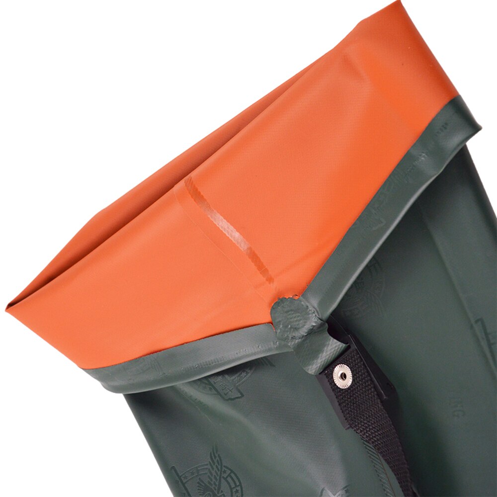 Fishing Hip Waders Underwater Boots Lightweight Waterproof Unisex PVC Nylon Fishing Water Pants Cleated Sole Wader Boots