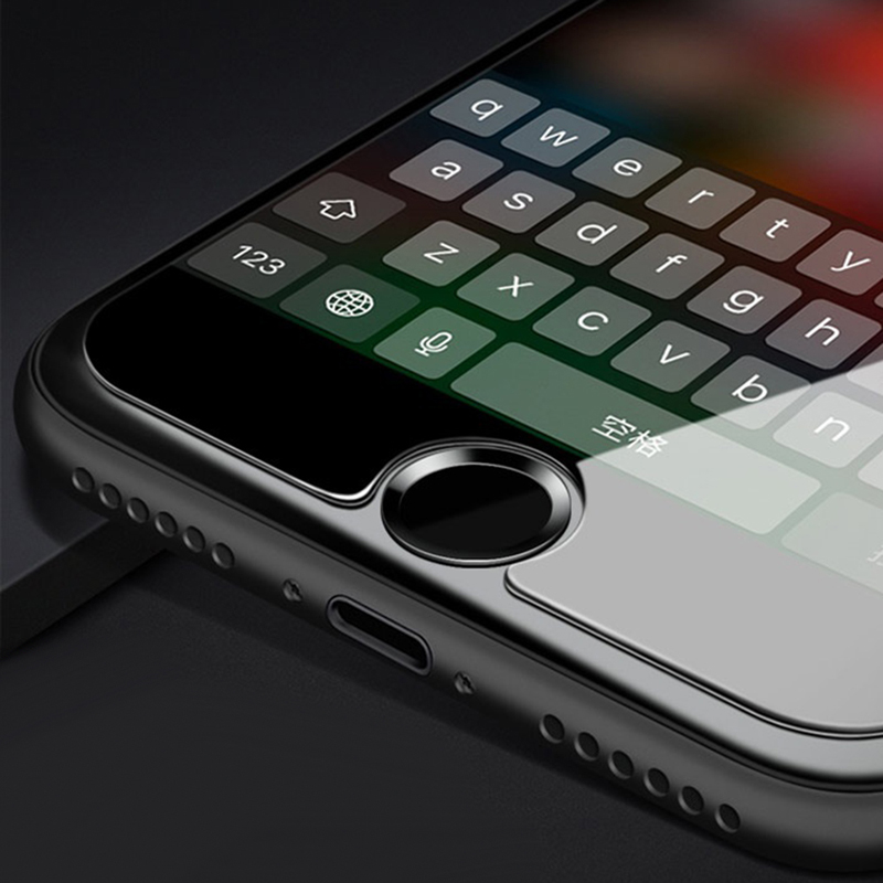 För iphone 8 aluminium touch id hemknapp klistermärke för iphone 6 6s 7 8 plus se ipad fingeravtryck touch-knapp skydda klistermärken 2 st