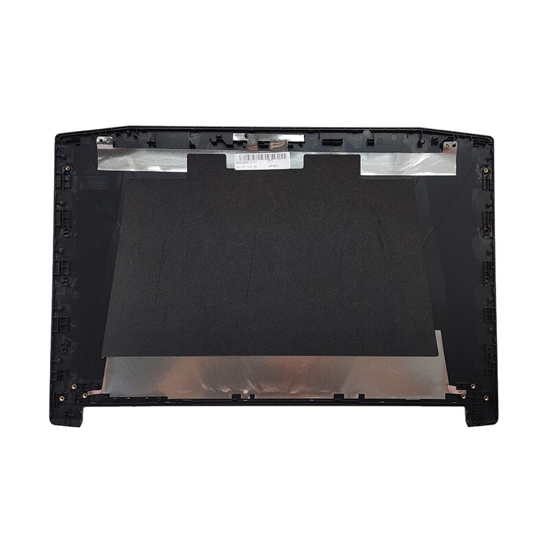 Coque arrière pour Acer Nitro 5, N17C1, AN515-42, AN515-41, AN515-51, AN515-52, AN515-53, couvercle arrière pour ordinateur portable, avec lunette et charnières: A shell black