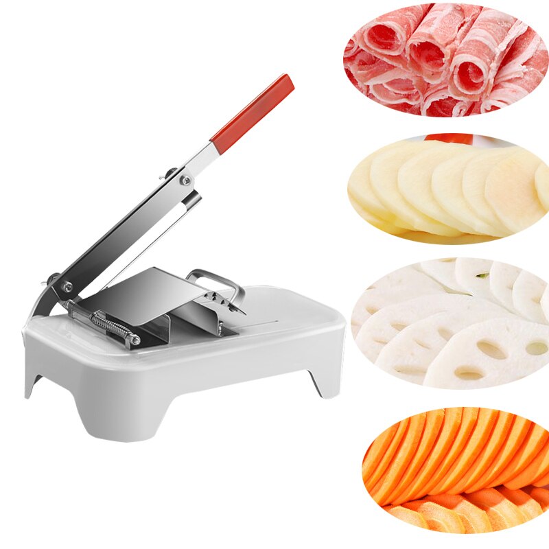 Meat Cutting Machine Lamb Slicer Frozen Meat Beef Cutter Meat Vegetable Mutton Cutter Slicer Gadgeter Kitchen Cutting Tools